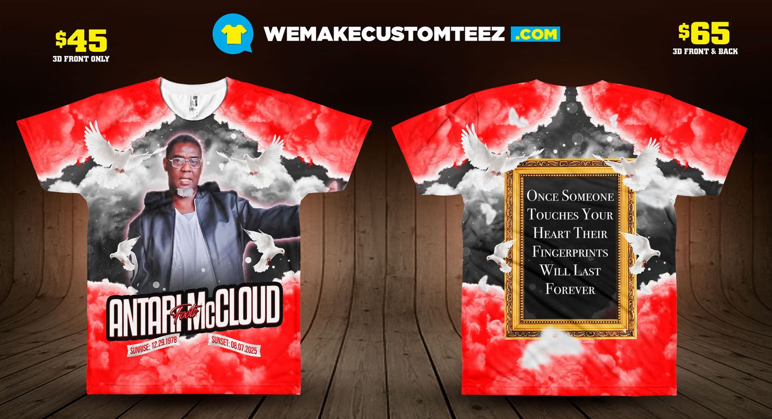 Antari McCloud 3D All-Over Shirt