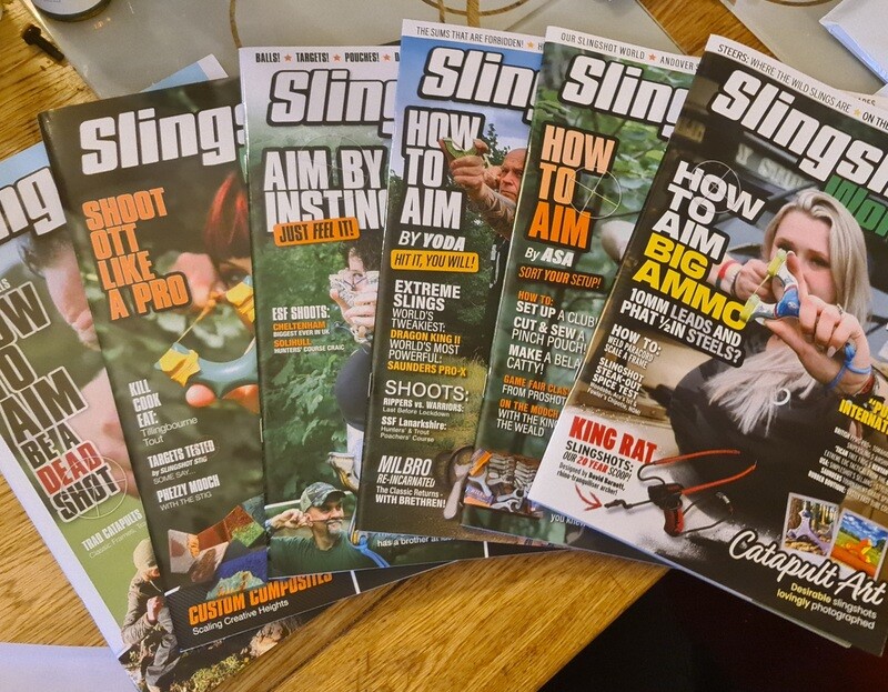 SIX MAGAZINES: #2, #3, #4, #5, #6, & #7 but NOT ISSUE 1