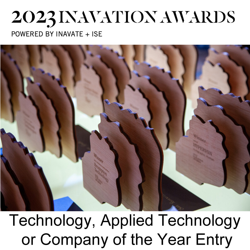 Inavation Awards 2023 - Technology, Applied Technology or Company of the Year Entry