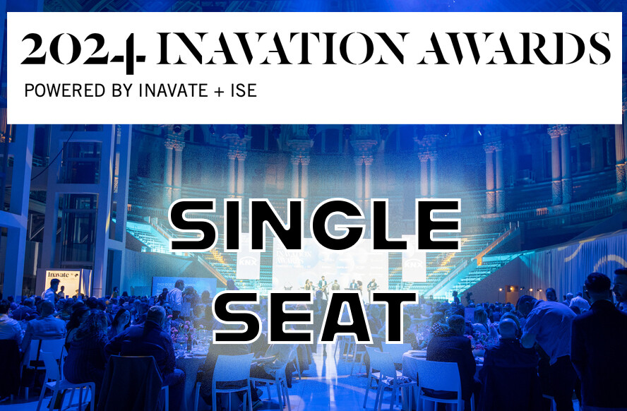 Inavation Awards 2024 (Extended Early Bird Seat Rate £385 +VAT Where Applicable)