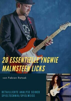 20 Licks im Stile von Yngwie Malmsteen - Fabian Ratsak