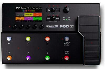 POD GO Preset - Clean to Solo
