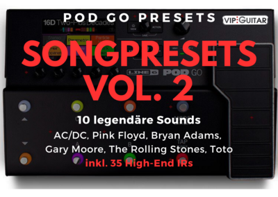 Line 6 POD GO Songpresets Volume 2