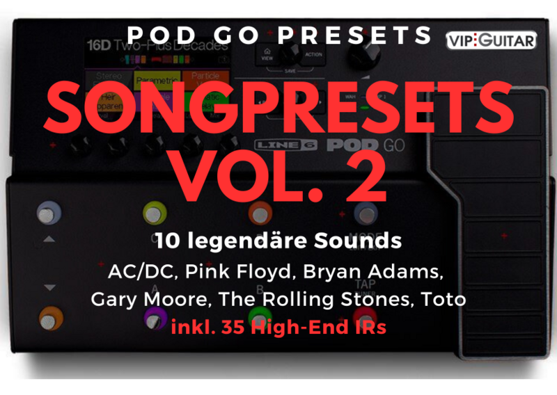 POD GO Songpresets Volume 2