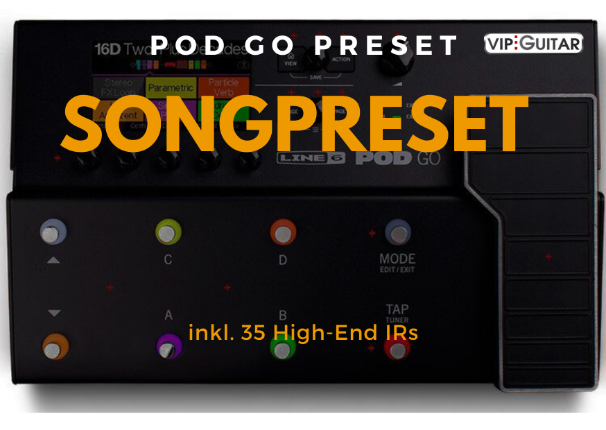 POD GO Preset - Another Bites The Dust - Queen