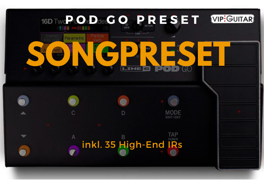 POD GO Preset - Message In A Bottle - The Police