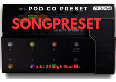 POD GO Preset - Epic Clean Sound - Bryan Adams