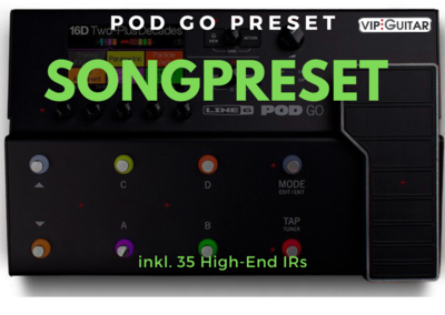 POD GO Preset - For the Love of God - Steve Vai
