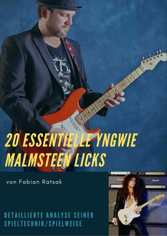 20 Licks im Stile von Yngwie Malmsteen - Fabian Ratsak 20 Licks im Stile von Yngwie Malmsteen - Fabian Ratsak