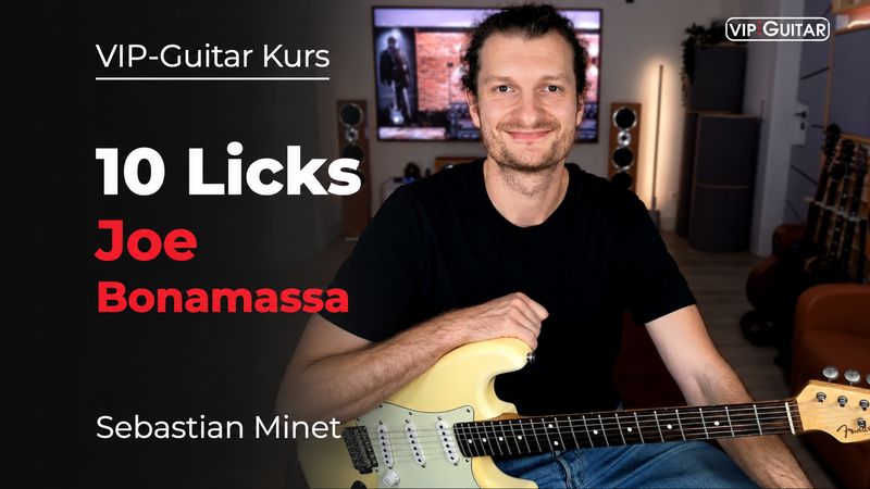 10 Joe Bonamassa Licks - Sebastian Minet