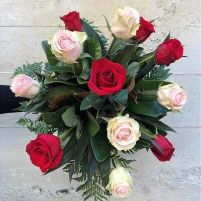 Romantic Roses - 6, 12 or 24 roses