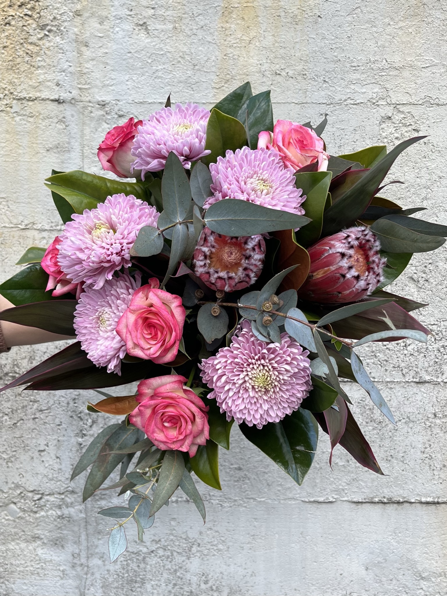 Shades of Dusty Pink Bouquet