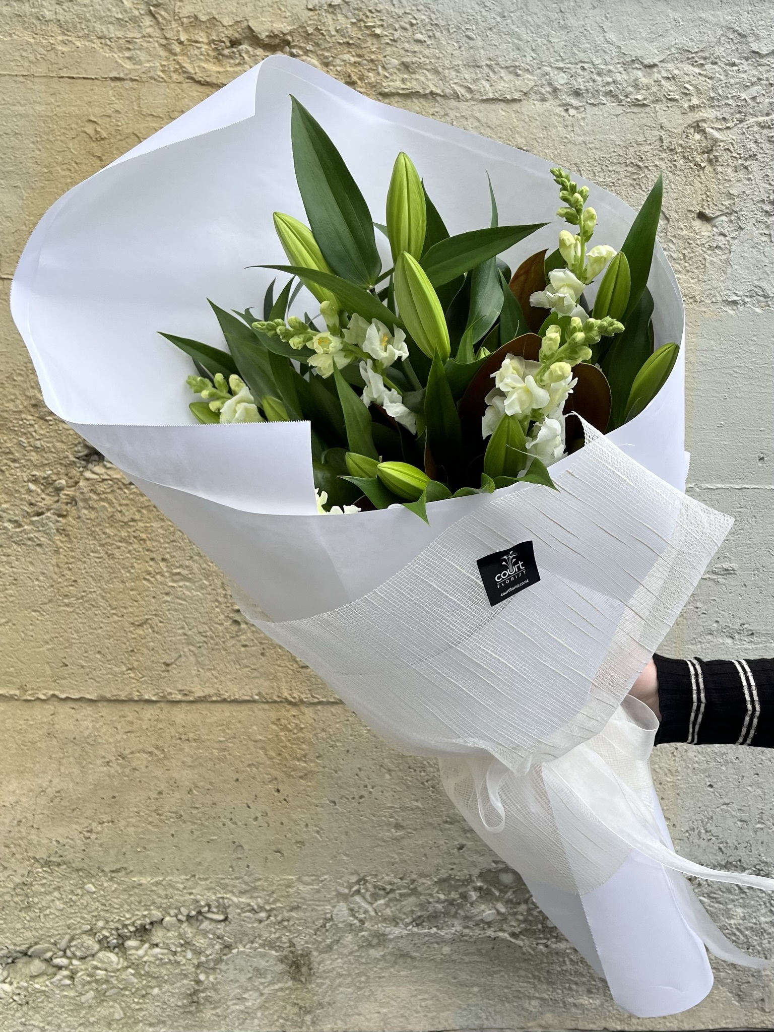 Elegant White Bouquet