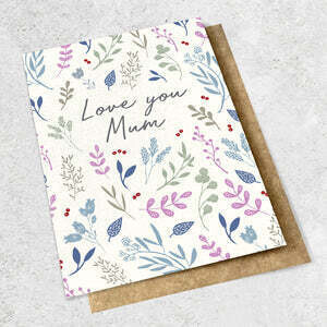 Ink Bomb - I Love You Mum Card