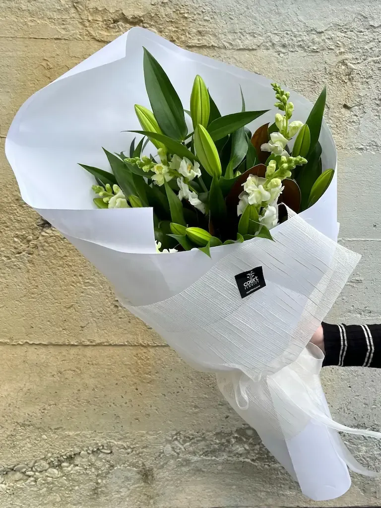 Elegant White Bouquet