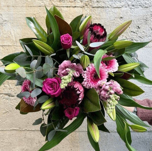 Shades of Dusty Pink Bouquet