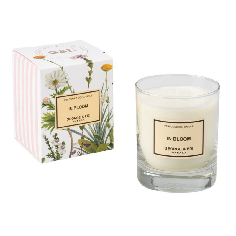 George and Edi Perfumed Soy Candle - In Bloom George and Edi Perfumed Soy Candle - In Bloom