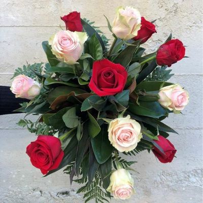 Romantic Red Roses - 6, or 12 Roses