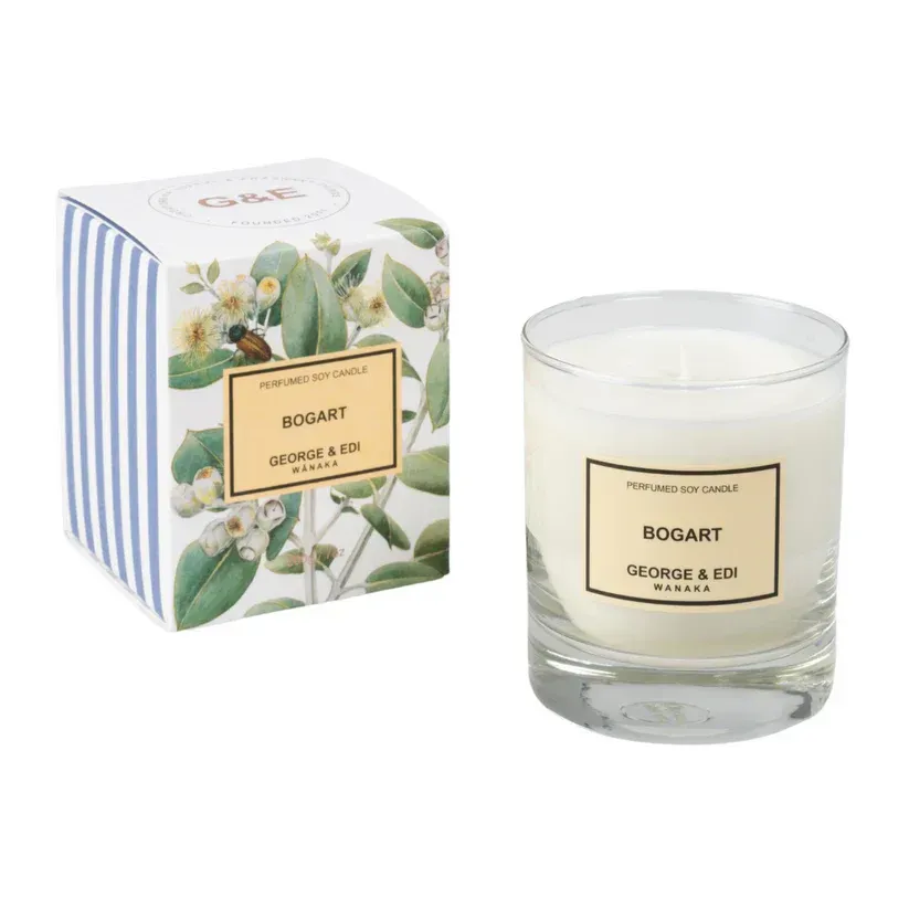 George and Edi Perfumed Soy Candle - Bogart