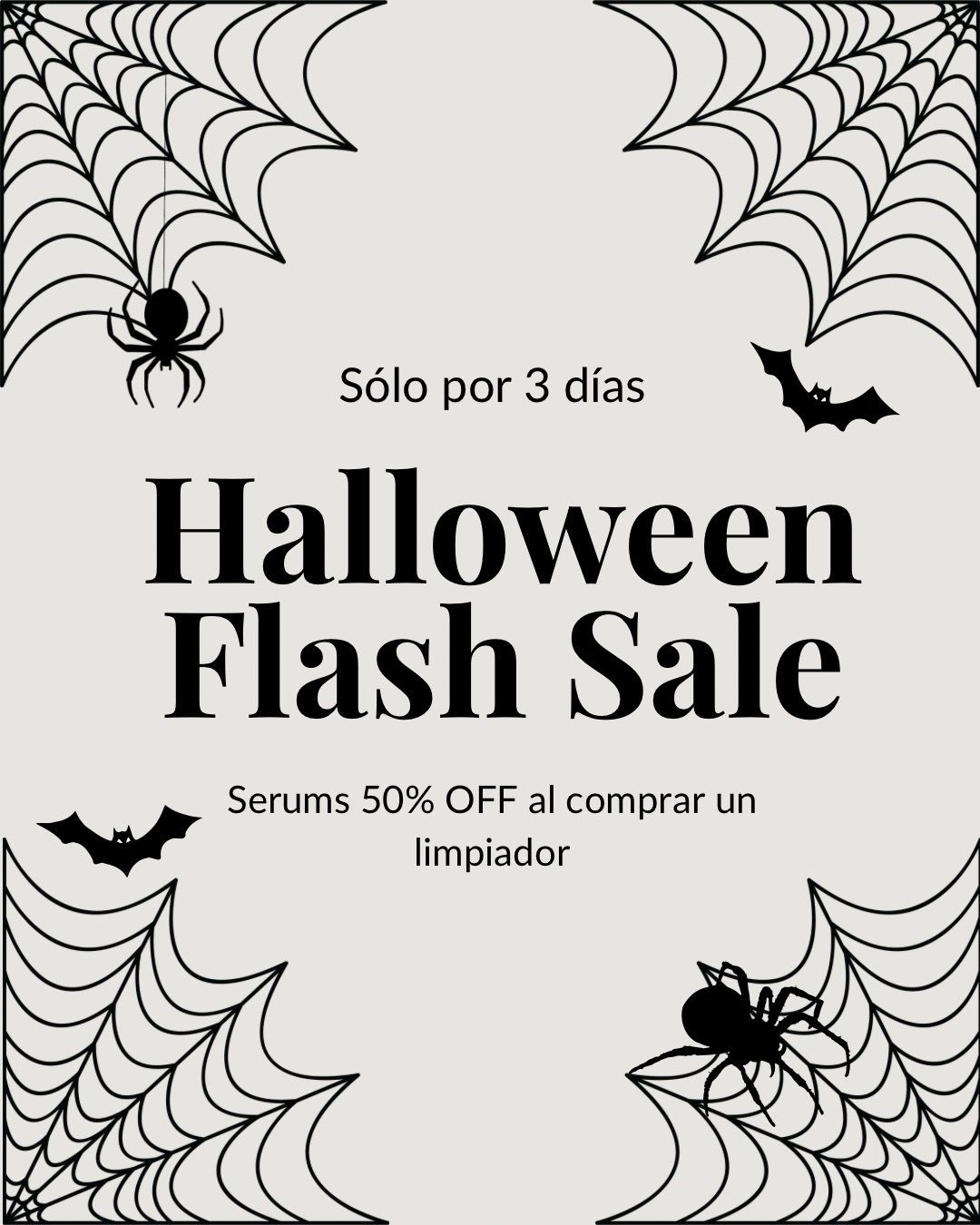 Halloween flash sale