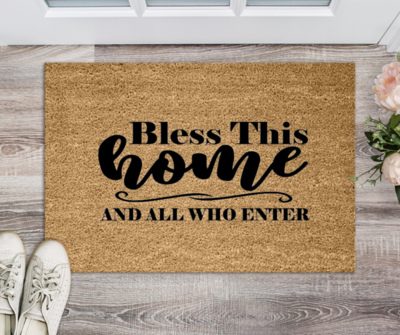 Bless This Home Doormat