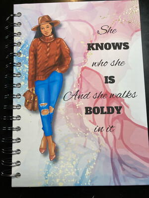 She Knows Who She Is Journal