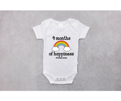 Hello World 4 Month Onesie