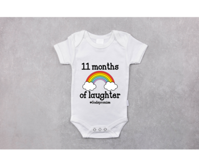 Hello World 11 Month Onesie