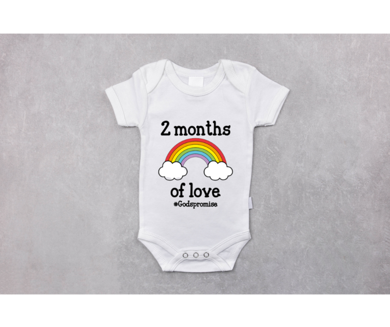 Hello World 2 Month Onesie