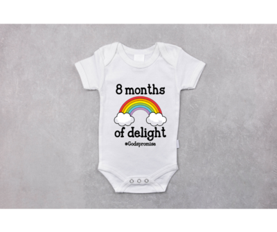 Hello World 8 Month Onesie