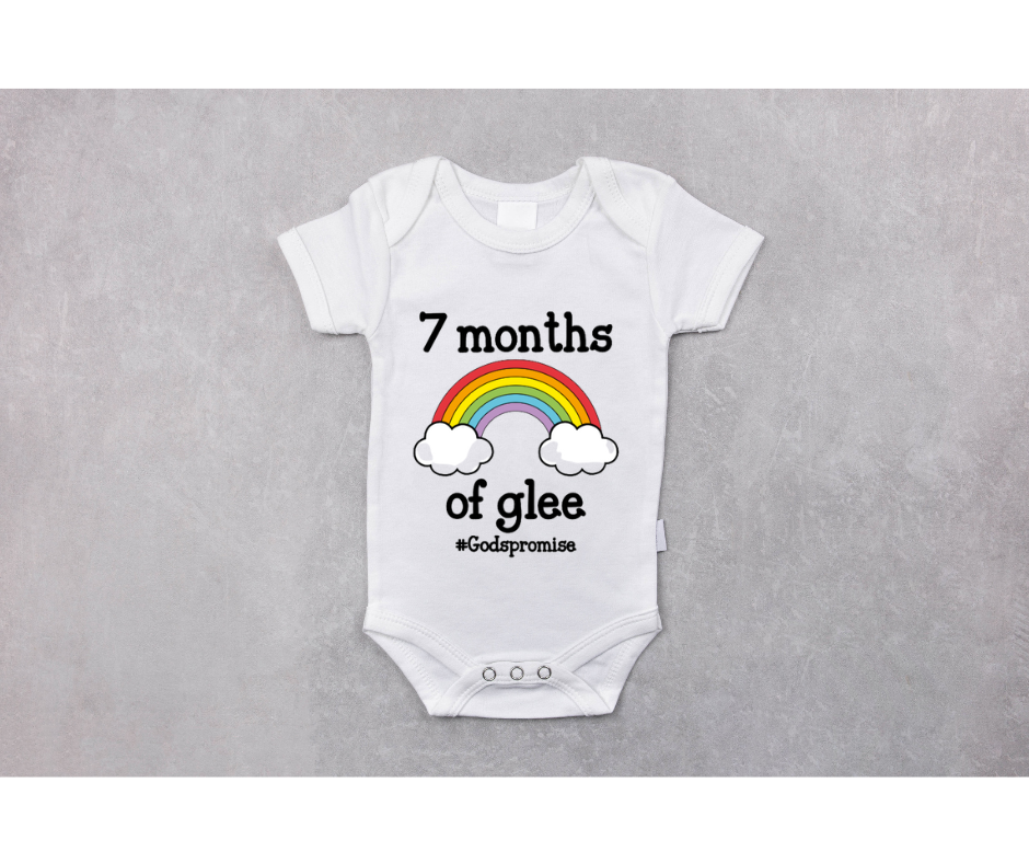 Hello World 7 Month Onesie