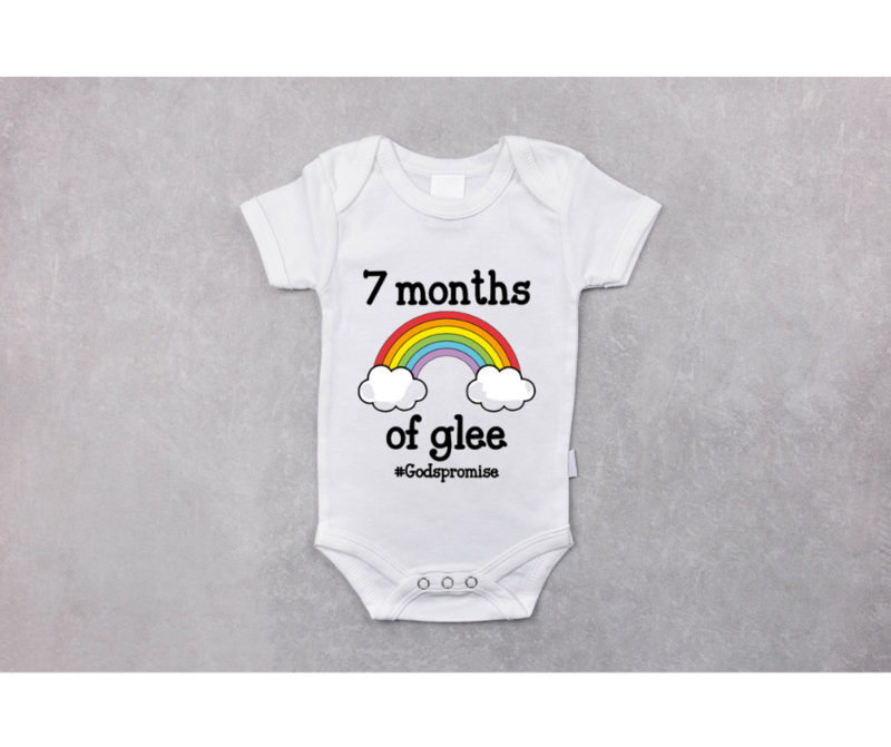 Hello World 7 Month Onesie