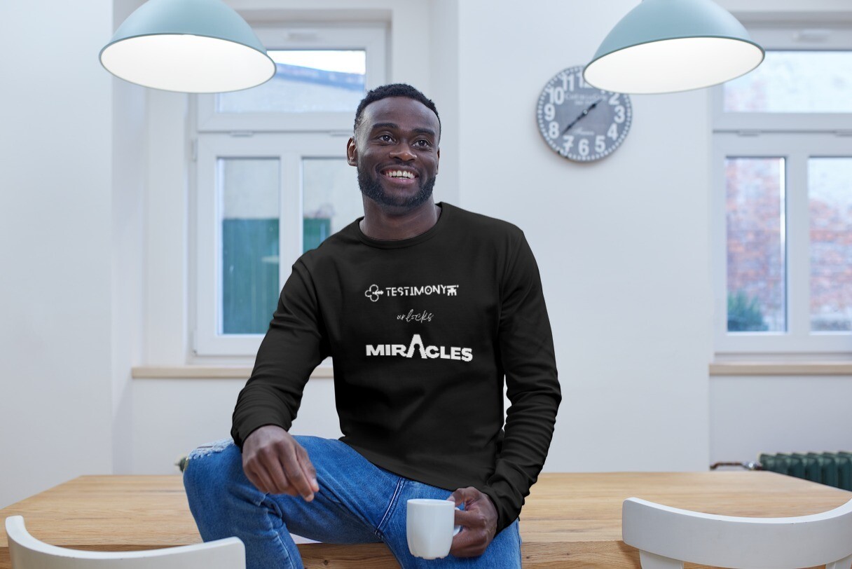 Testimony Unlocks Miracles Sweatshirt