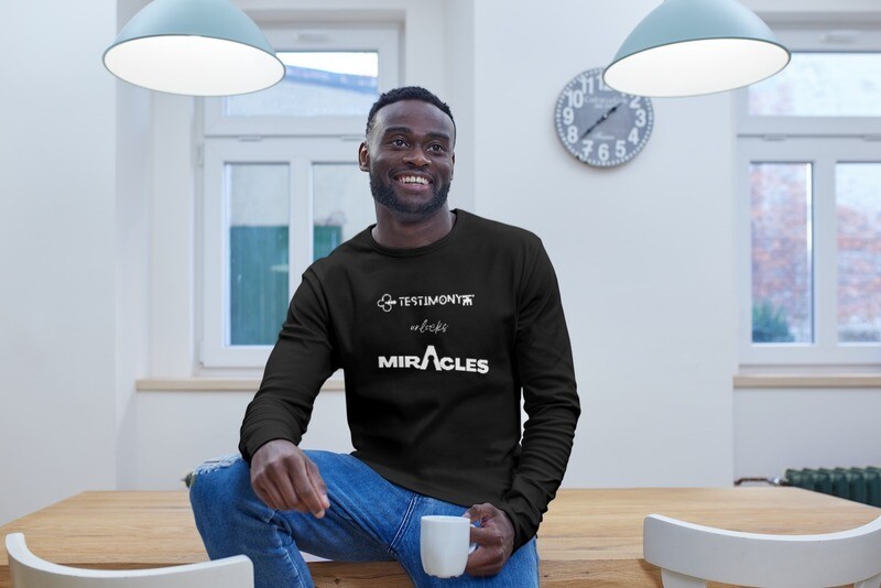 Testimony Unlocks Miracles Sweatshirt