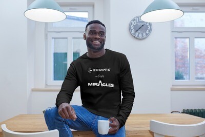 Testimony Unlocks Miracles Sweatshirt