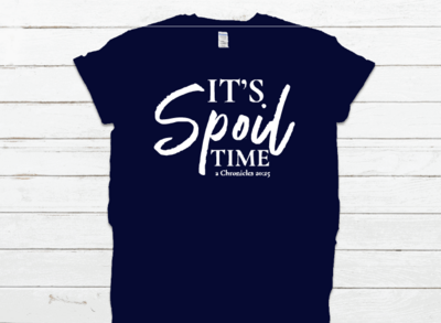 It&#39;s Spoil Time Tee (Navy/White)