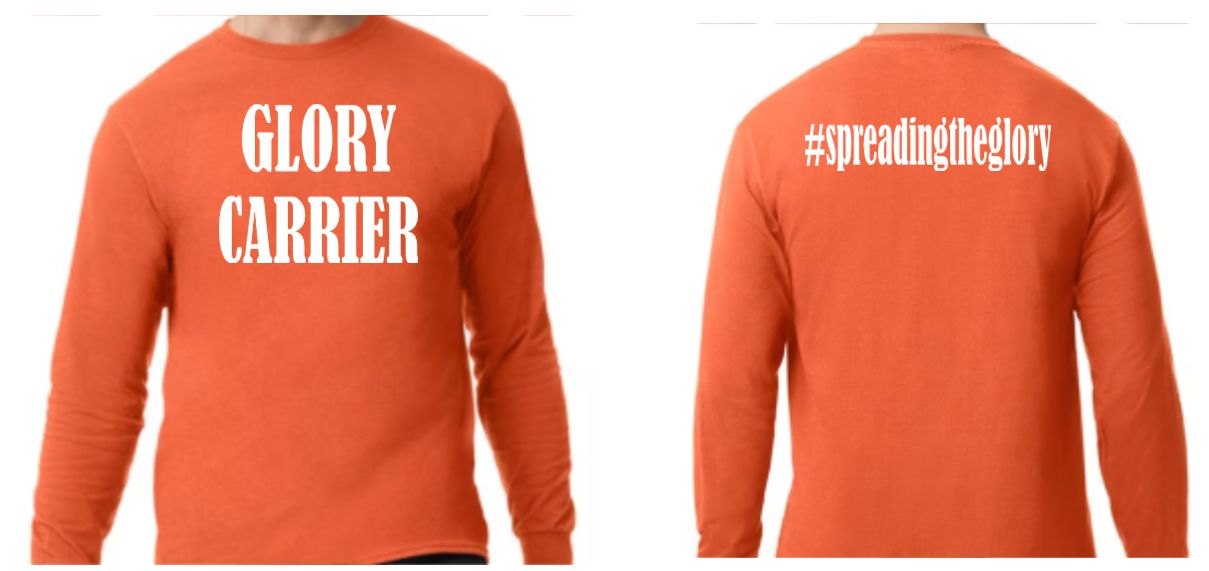 Glory Carrier White Tee Long Sleeve