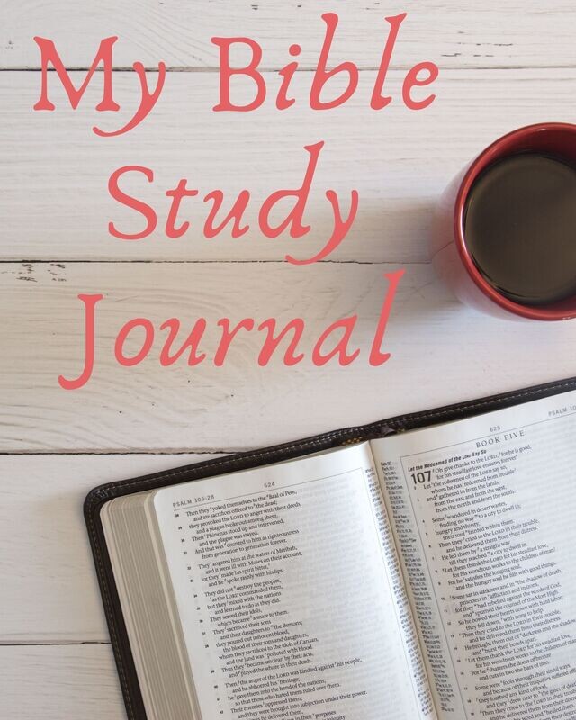 My Bible Study Journal