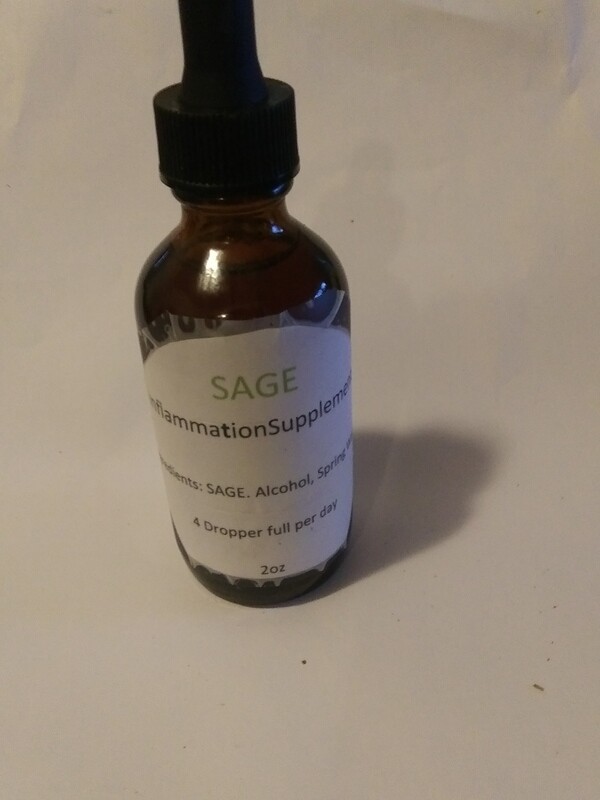 SAGE -w- PARSLEY TINCTURE