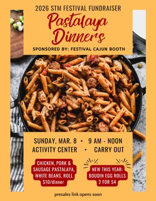 Pastalaya Dinner WITHOUT Boudin Eggrolls