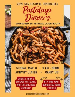 Pastalaya Dinner WITH Boudin Eggrolls