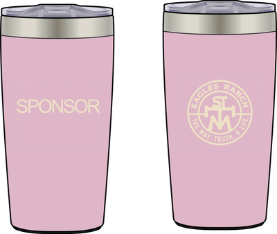 Tumbler - 20 oz Pink