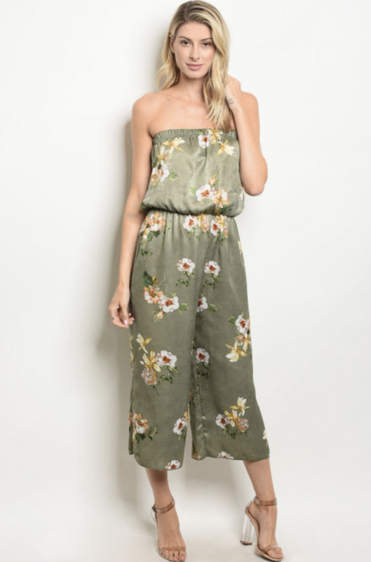 Floral Jumpsuit