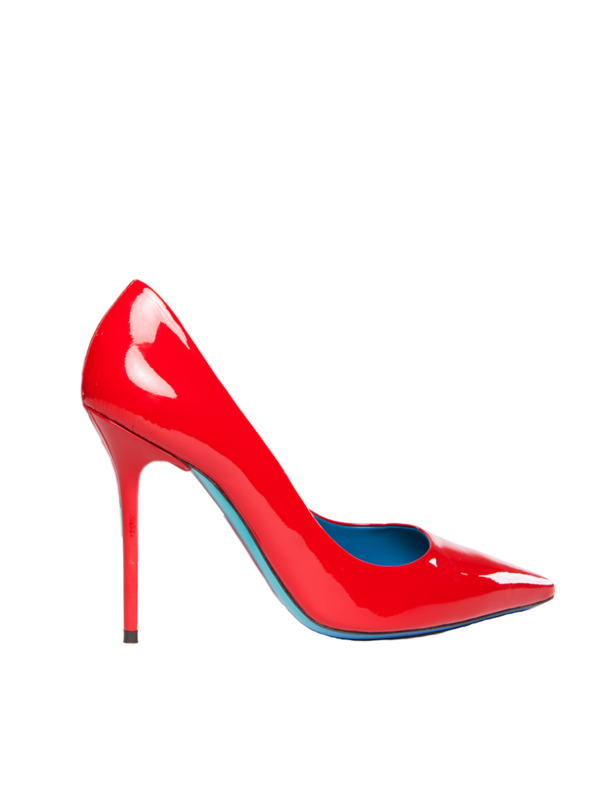 MARSALA PUMPS -PATENT LEATHER RED