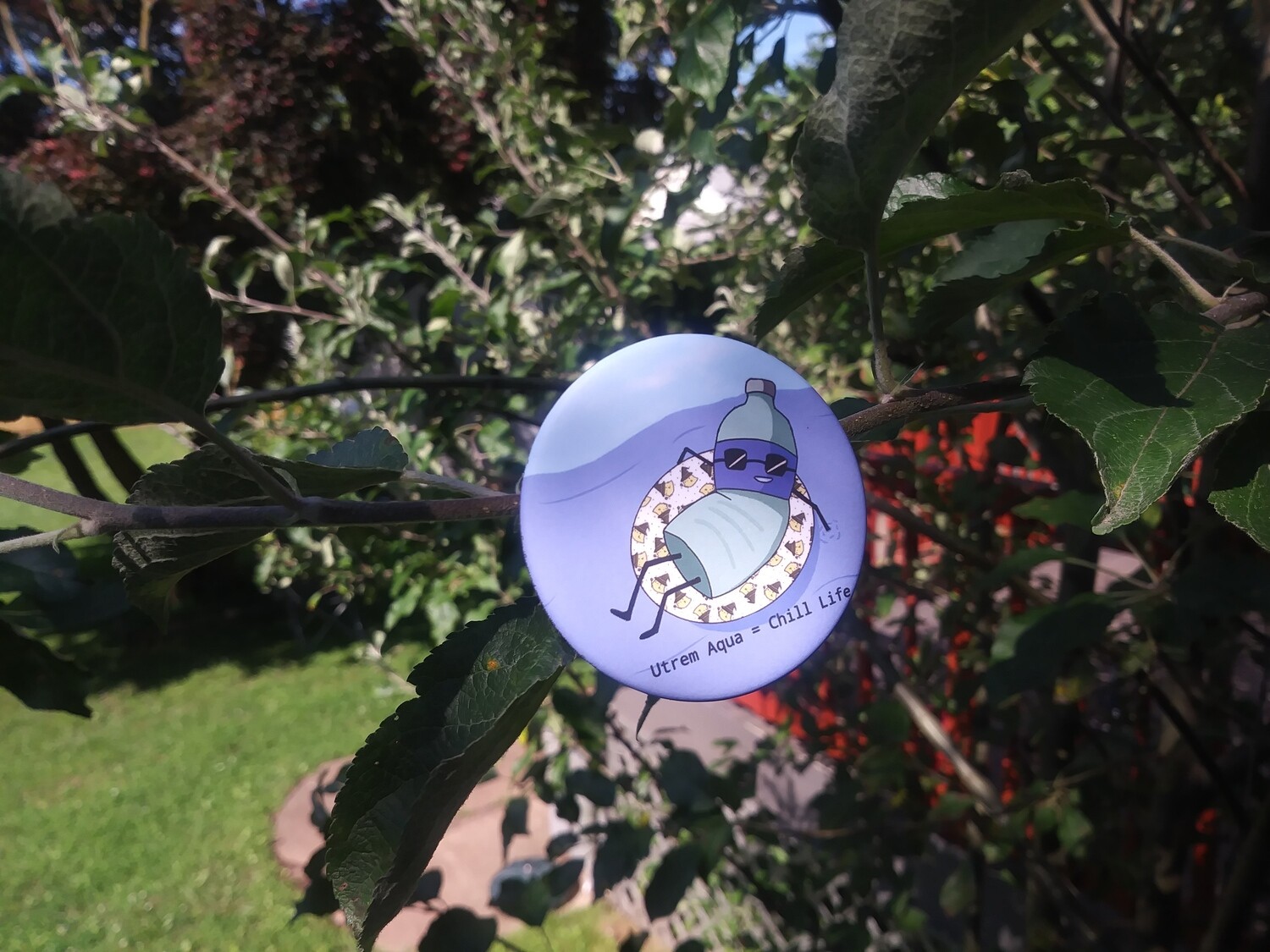 Chill Life Premium Matte 2.25 Inch Button