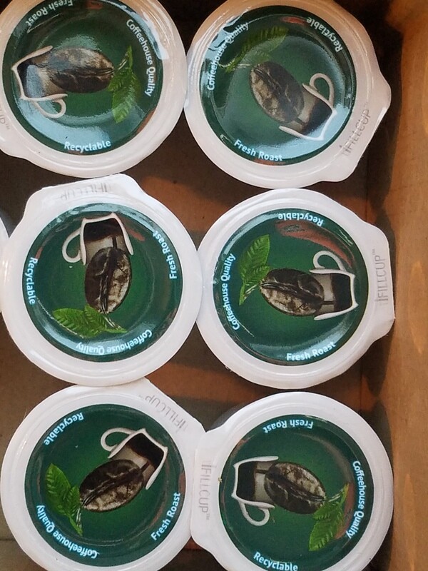 K-cups 1 doz, filled to order