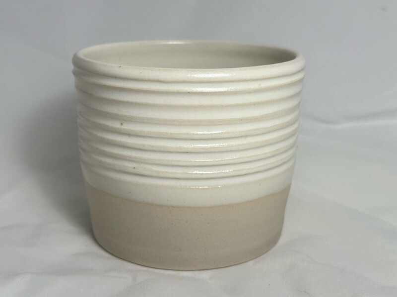 Ridged Plant Pot