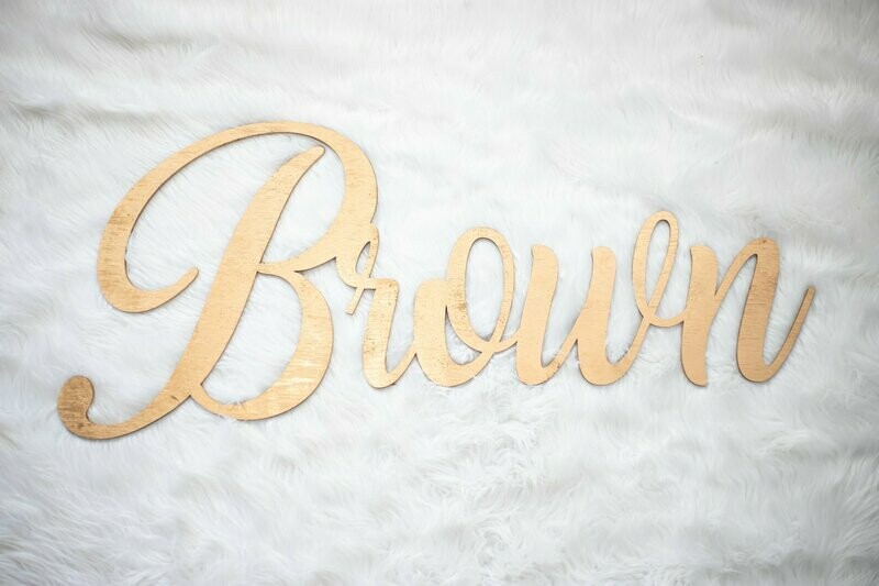 Wooden Backdrop Names