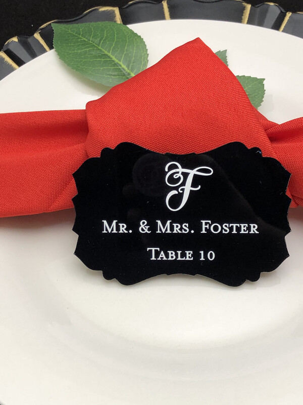 Acrylic Place Card