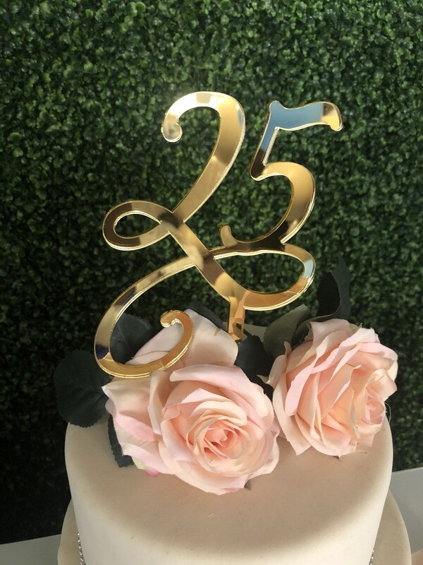 Milestone Cake topper